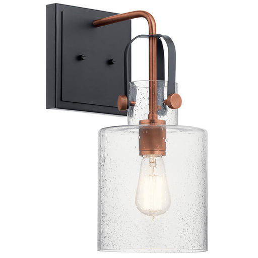Product image for Kichler 52036ACO Kitner™ 16.5" 1 Light Wall Sconce Antique Copper