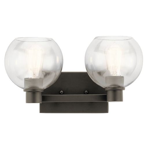 Product image for Kichler 45893OZ Harmony 2 Light Vanity Light Olde Bronze®
