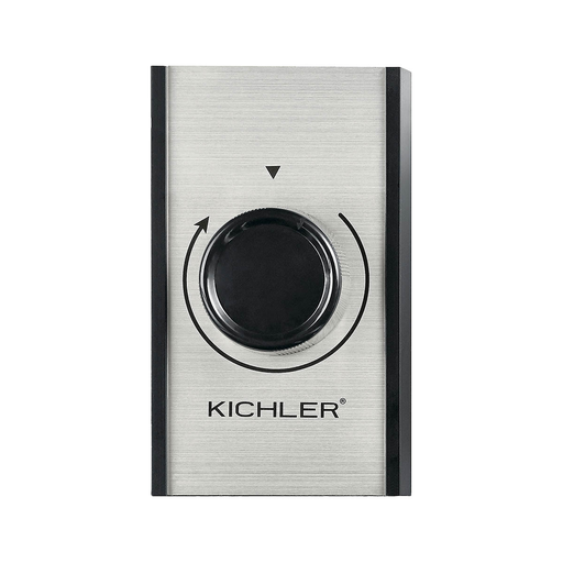 Product image for Kichler 370040 4 Speed Wall Control Rotary 10 Amp Brushed Aluminum