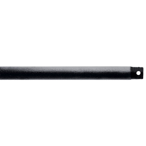 Product image for Kichler 360006DBK Dual Threaded 72" Downrod Distressed Black