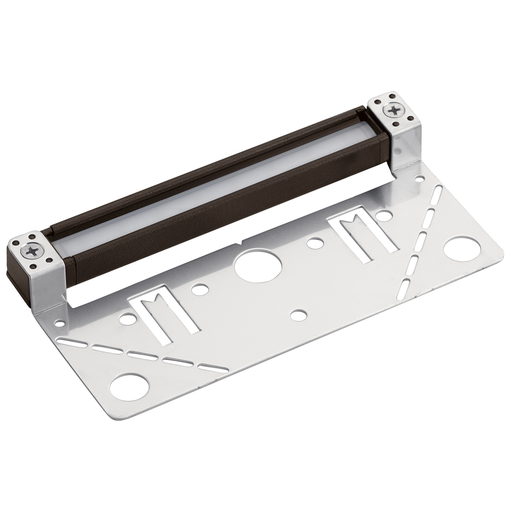 Product image for Kichler 16101AZT30 12V 3000K LED 6" Hardscape 3000K Textured Architectural Bronze