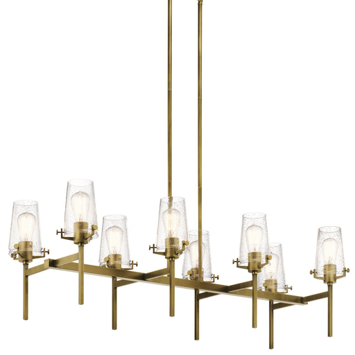 Product image for KICH 43696NBR Linear Chandelier 8Lt