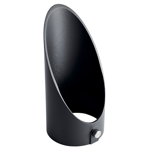 Product image for Kichler 16068BKT Accent VLO 6" Large Long Cowl Textured Black