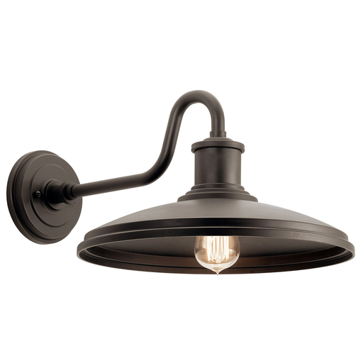 Product image for Kichler 49981OZ Allenbury™ 14" 1 Light Wall Light Old Bronze