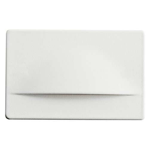 Product image for Kichler 12672WH 5" Dimmable and Screwless LED Step Light White