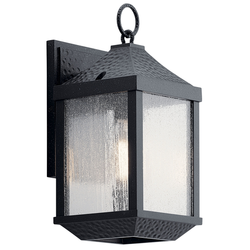 Product image for Kichler 49984DBK Springfield 13" 1 Light Wall Light Distressed Black