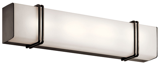 Product image for Kichler 45838OZLED Impello™ 24" Linear LED Vanity Light Olde Bronze®
