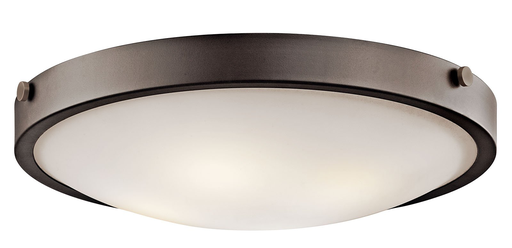 Product image for Kichler 42276OZ Lytham™ 4 Light Flush Mount Olde Bronze®