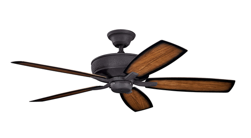 Product image for Kichler 310103DBK Monarch II Patio 52" Fan Distressed Black