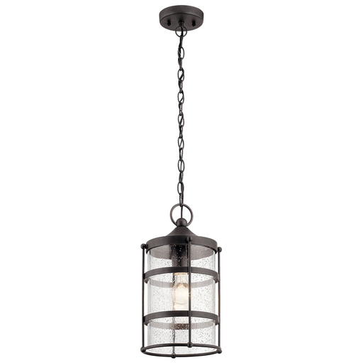Product image for Kichler 49964AVI Mill Lane™ 1 Light Pendant Anvil Iron