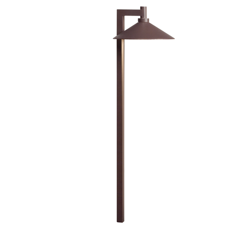 Product image for Kichler 15800AZT30R Ripley™ 3000K Path Light Textured Architectural Bronze