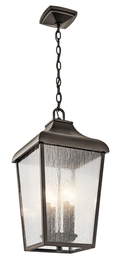 Product image for Kichler 49740OZ Forestdale™ 4 Light Pendant Olde Bronze®