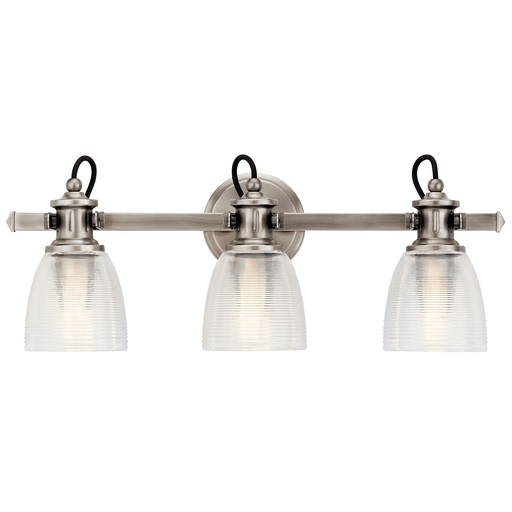 Product image for Kichler 45873CLP Flagship™ 3 Light Vanity Light Classic Pewter