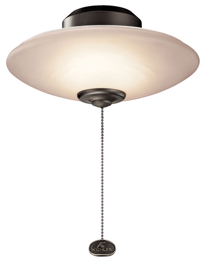Product image for Kichler 380032MUL Low Profile Bowl Light Kit LED 10" Umber Etched Multiple Finishes
