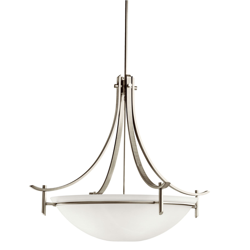 Product image for Kichler 3279AP Olympia™ 5 Light Inverted Pendant Antique Pewter
