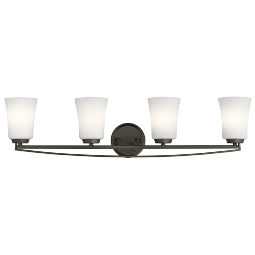 Product image for Kichler 45891OZ Tao 4 Light Vanity Light Olde Bronze®