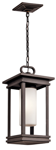 Product image for Kichler 49493RZ South Hope™ 9" Fluorescent Pendant Rubbed Bronze™
