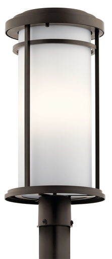 Product image for Kichler 49690OZ Toman™ 1 Light Post Mount Olde Bronze®