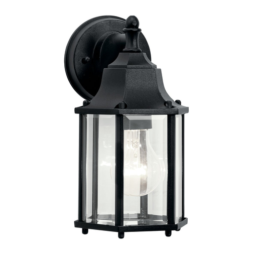 Product image for Kichler 9774BK Chesapeake™ 10.25" 1 Light Wall Light Black