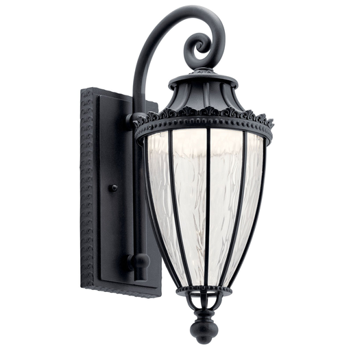 Product image for Kichler 49751BKTLED Wakefield 17.75" LED Wall Light Textured Black
