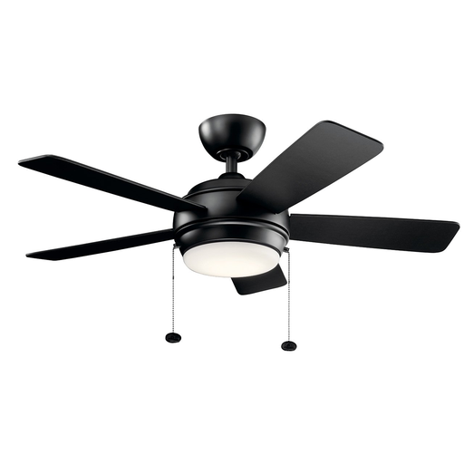 Product image for Kichler 330171SBK Starkk LED 3000K 42" Fan Satin Black