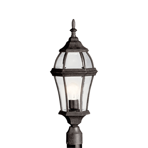 Product image for Kichler 9992TZ Townhouse™ 1 Light Post Mount Tannery Bronze™