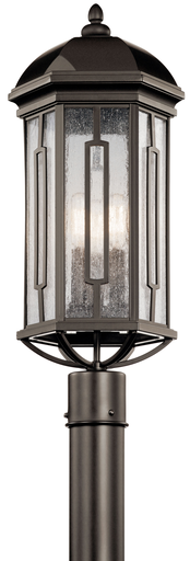 Product image for Kichler 49712OZ Galemore 3 Light Post Light Olde Bronze®
