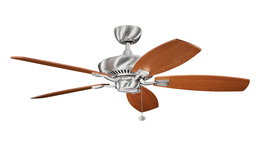 Kichler 300117BSS Canfield 52" Fan Brushed Stainless Steel