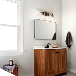 Kichler 45689OZ Brinley&#8482; 3 Light Vanity Light Olde Bronze&#174;