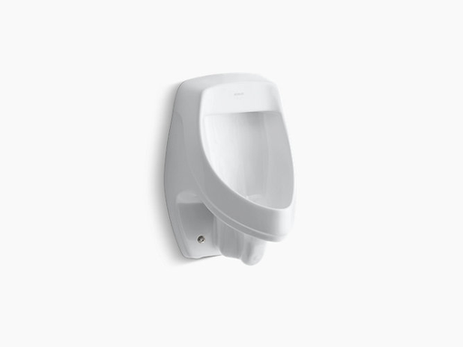 Dexter™ - siphon-jet wall-mount 0.5 or 1.0 gpf urinal with rear spud - White