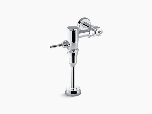 manual flushometer valve for 1.0 gpf washdown urinal - Polished Chrome