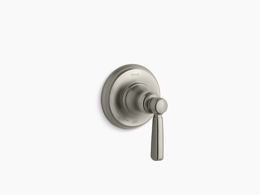 Bancroft® - Trim with metal lever handle for volume control valve, requires valve - Vibrant Brushed Nickel