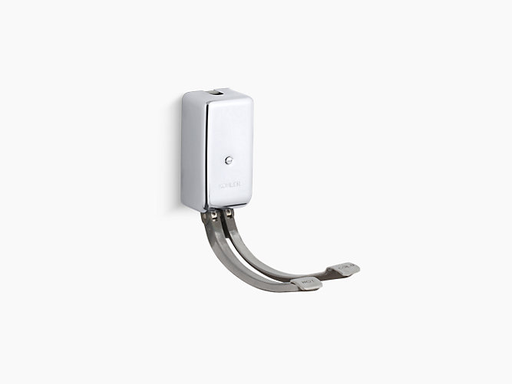 Double Wall-mount foot control - Polished Chrome