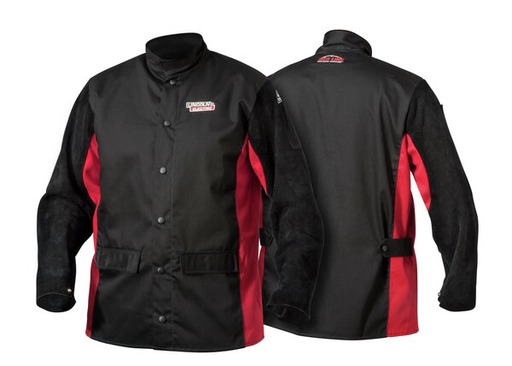 Shadow Split Leather Sleeved Welding Jacket - XLarge