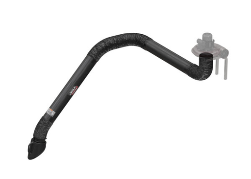 Prism Wall Mount Fume Arm, Flexible 13 ft. Low Ceiling