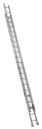 Product image for Louisville Ladder AE1240 40 Foot Aluminum Extension Ladder