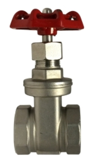 1-1/2 316 STAINLESS STEEL GATE VALVE