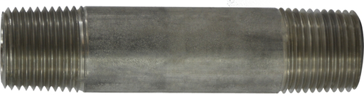 1/2 X 3-1/2 304 STAINLESS STEEL NIPPLE