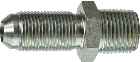 MALE BULKHEAD CONNECTOR 7/16-20 X 1/4