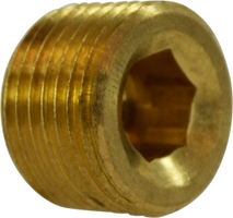 1/16 COUNTERSUNK HEX PLUG LF