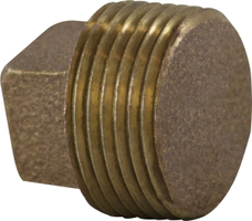 1/2 BRONZE SQUARE HEAD SOLID PLUG