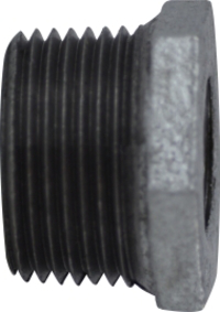 3 X 2 M X F GALVANIZED HEX BUSHING