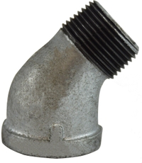 1/4 GALVANIZED 45 STREET ELBOW