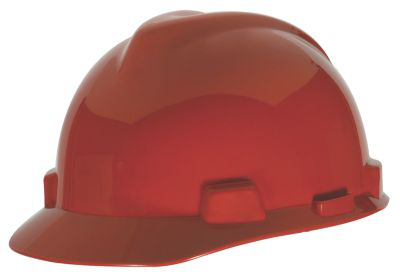 Product image for MSA C217091 CAP SUPER V FAS TRAC WHITE