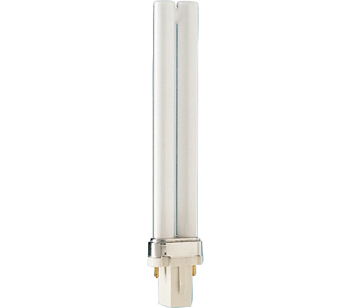 Product image for Philips 148676 PL-S9W/827/2P/ALTO Compact Fluorescent, Short 2-Pin Base, 9W 2700K 2P G23