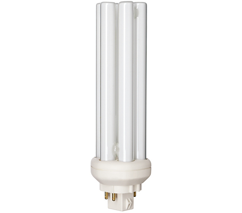 Product image for Philips 149021 42 W PL-T GX24q-4 4-Pin 3200 Lumen 3500 K 82 CRI Compact Fluorescent Lamp