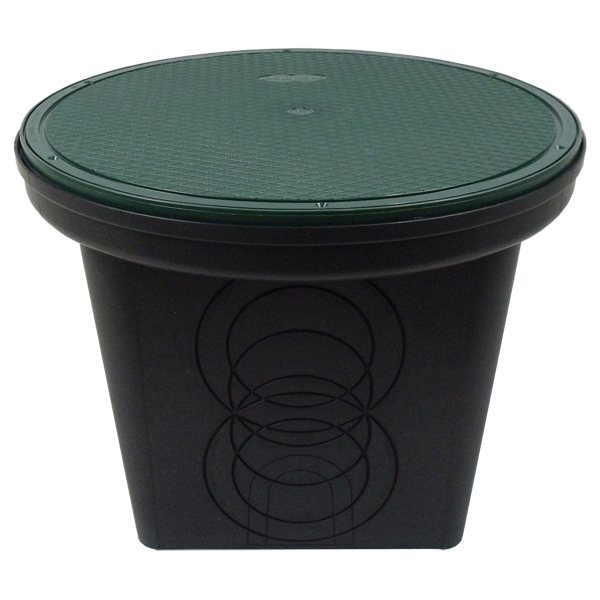 20" Round Catch Basins - 20" D-Box, 6 Hole With Grate