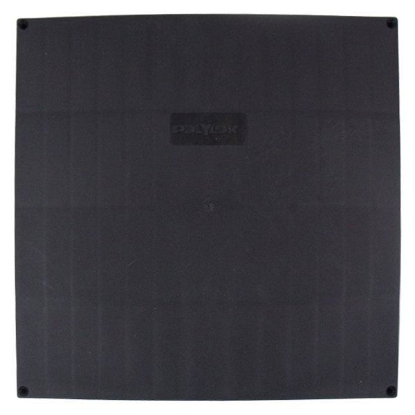 Square Catch Basins - 9" Drain Box With Grate And 2 Seals - Black