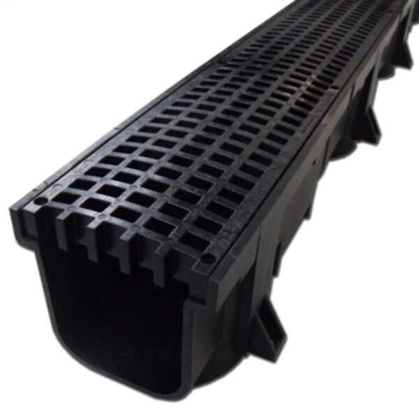Polylok Heavy Duty Channel & Trench Drain Gray Trench Drain & Grate
