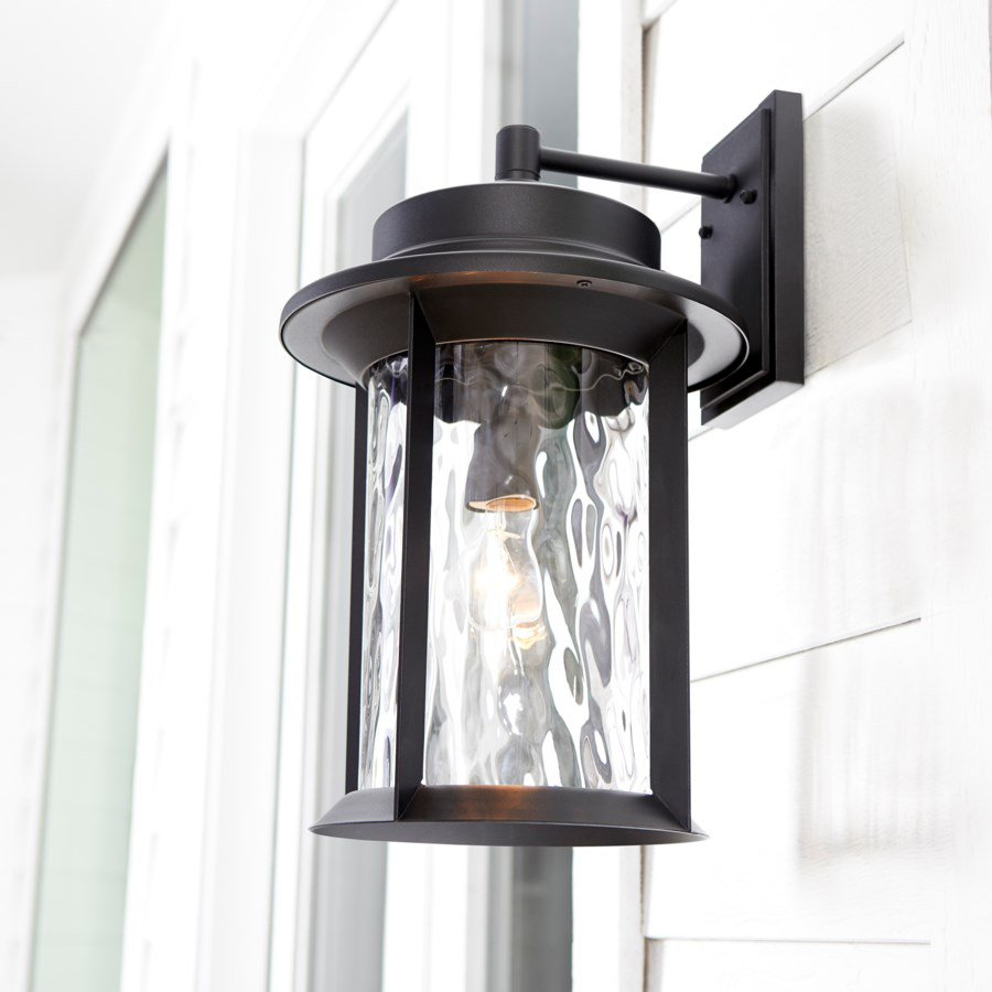 Charter Black Transitional Outdoor Wall Light
